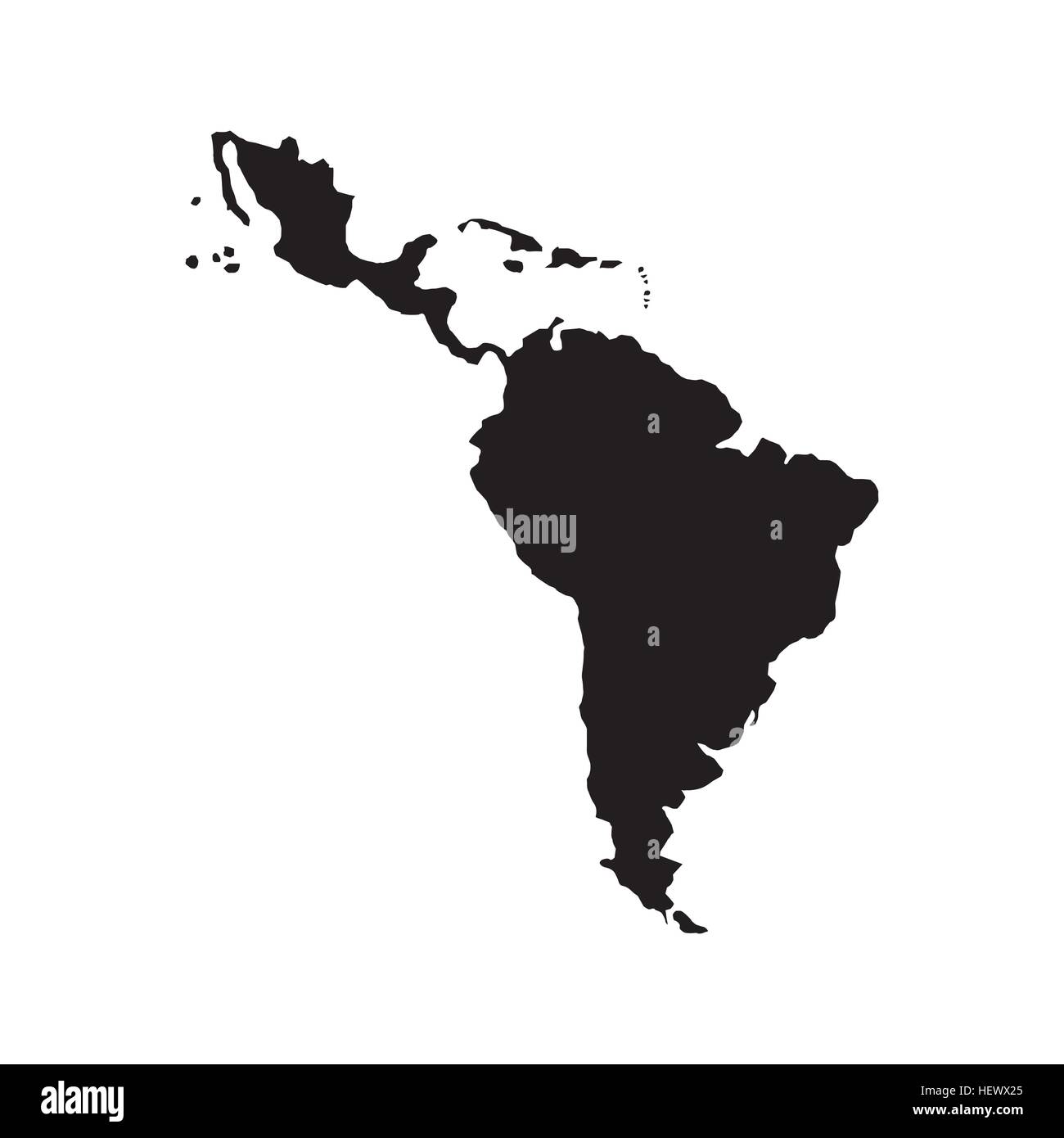 Mappa America Latina Immagini E Fotografie Stock Ad Alta Risoluzione Alamy 3337