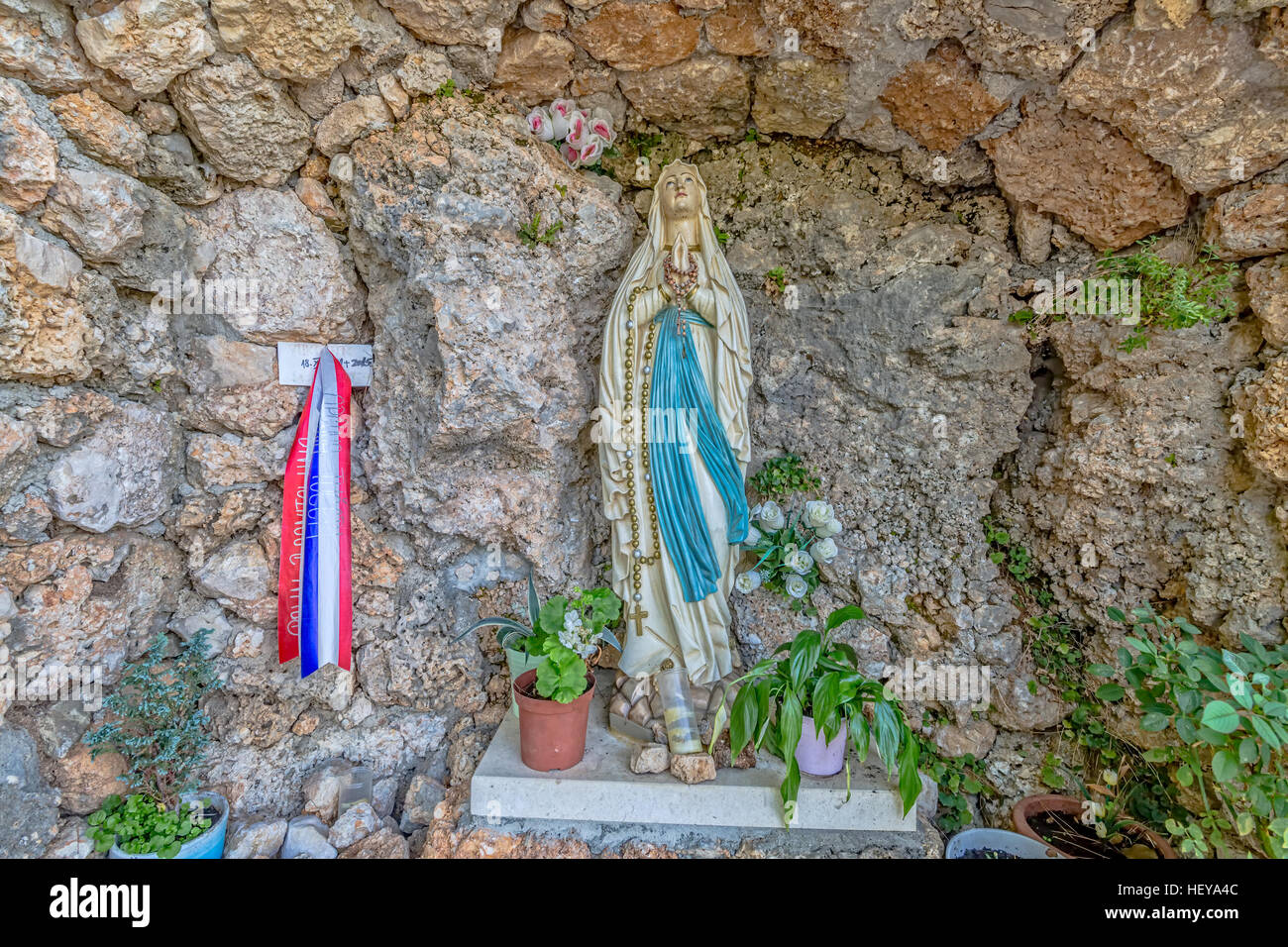 Cappella della Vergine Maria Foto Stock