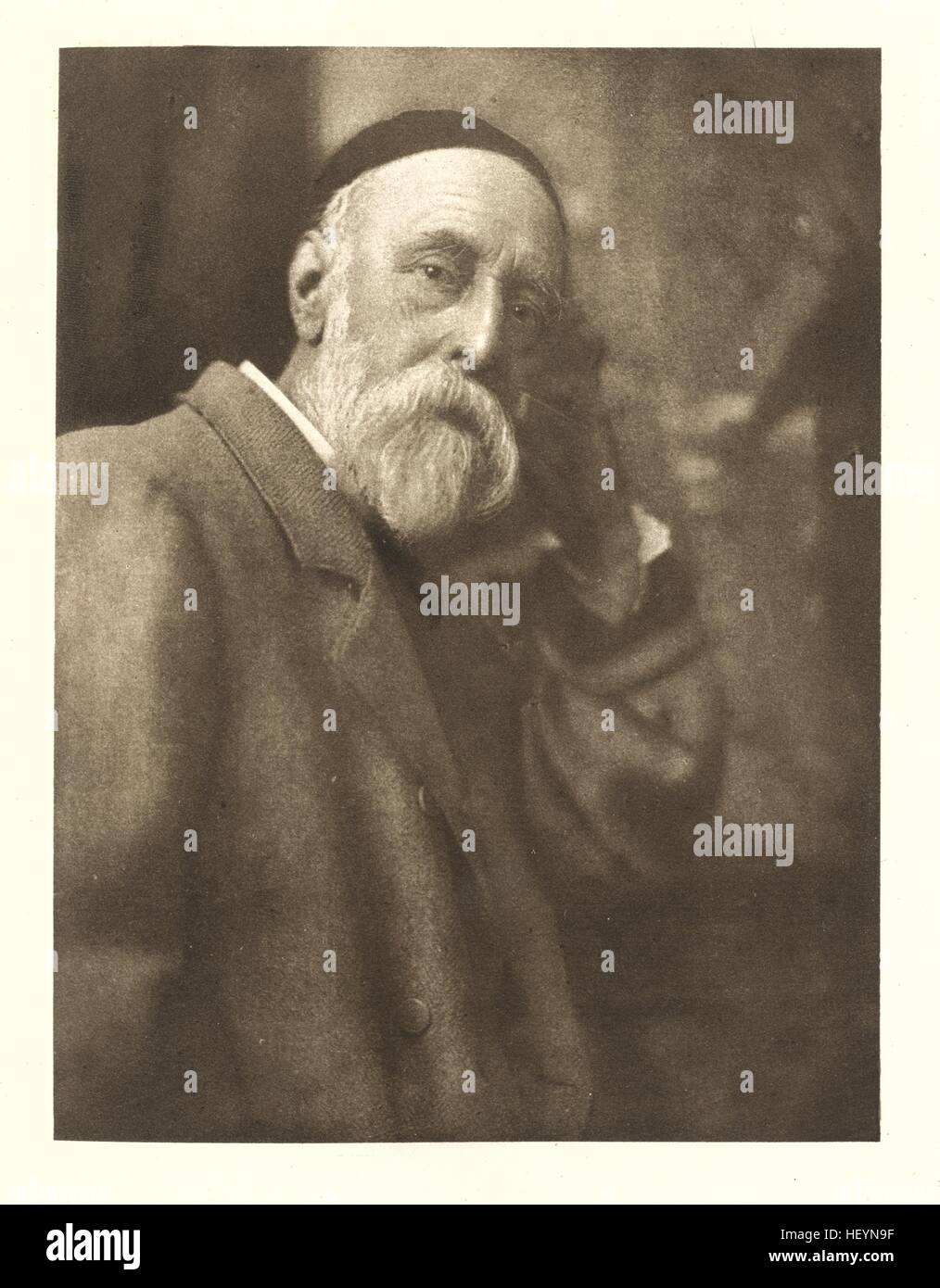George Frederick Watts, 1885/1898, da Henry Herschel Hay Cameron - Foto Stock