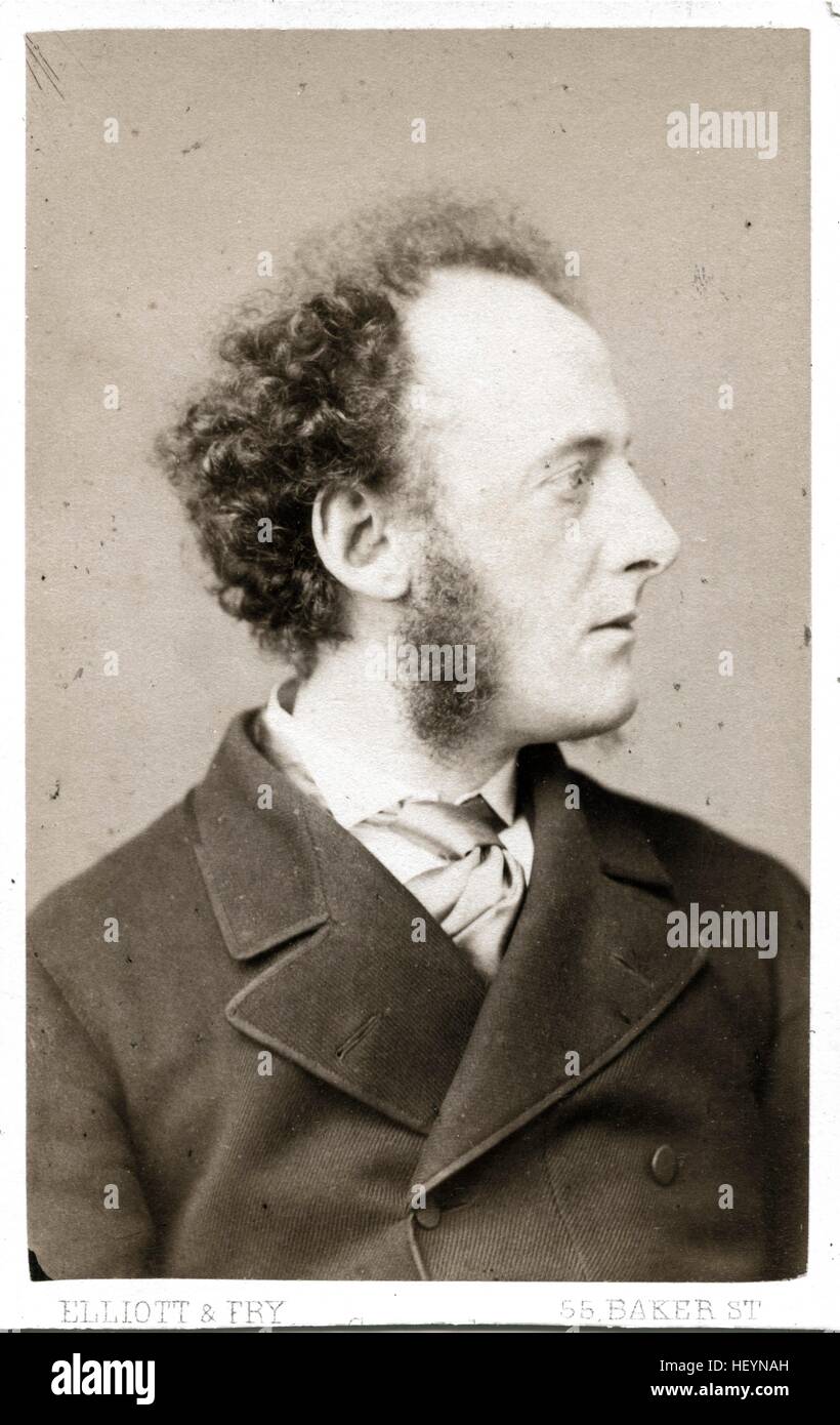 John Everett Millais, ca 1865, da Elliot & Fry Foto Stock