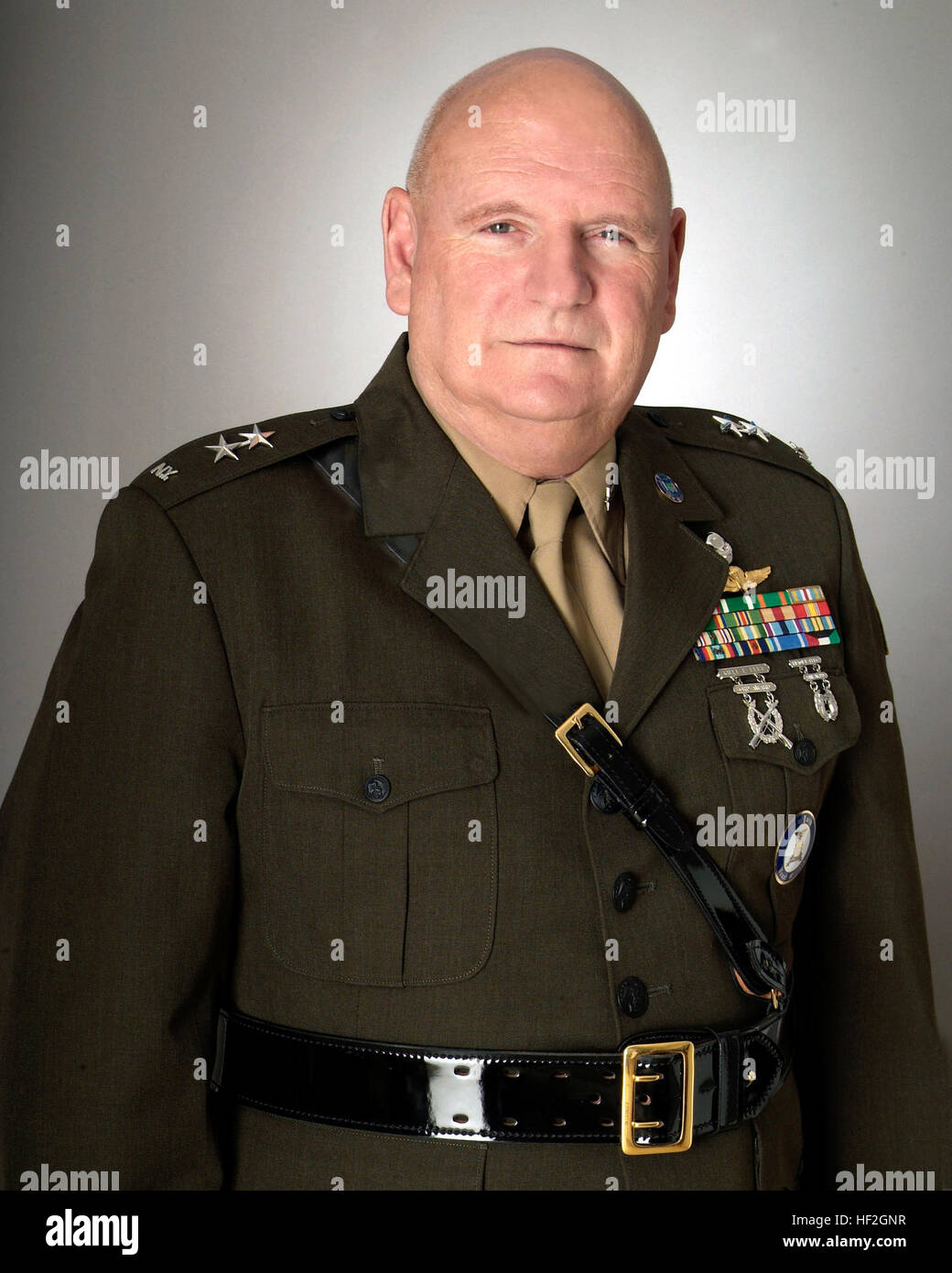 New York milizia navale Il Mag. Gen. Robert Wolf. New York milizia navale Il Mag. Gen. Robert Wolf foto ufficiale Foto Stock