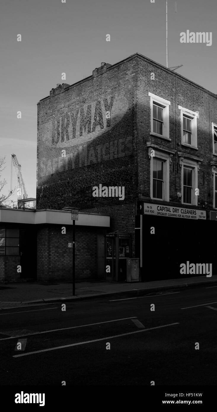 Derelict Londra Foto Stock