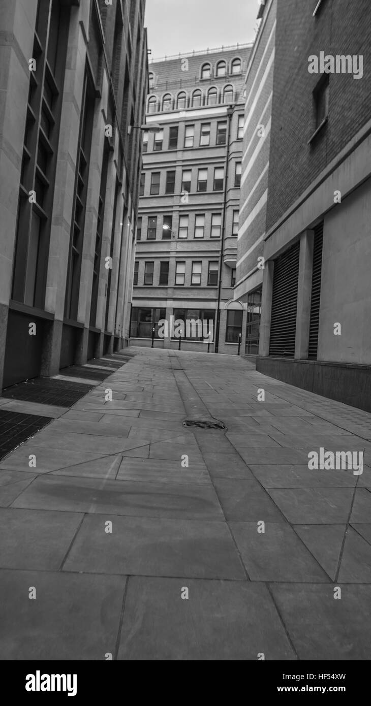 Inquadratura di un street nel centro di Londra Foto Stock