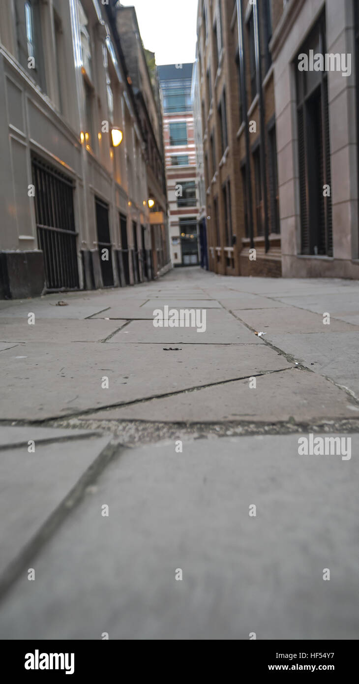 Inquadratura di un street nel centro di Londra Foto Stock