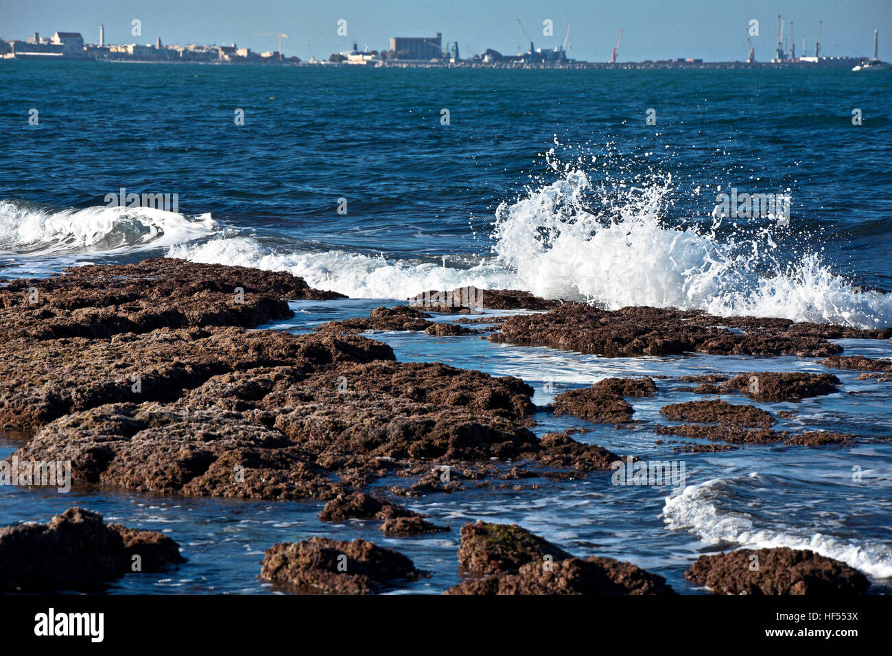 Vista sul mare Foto Stock