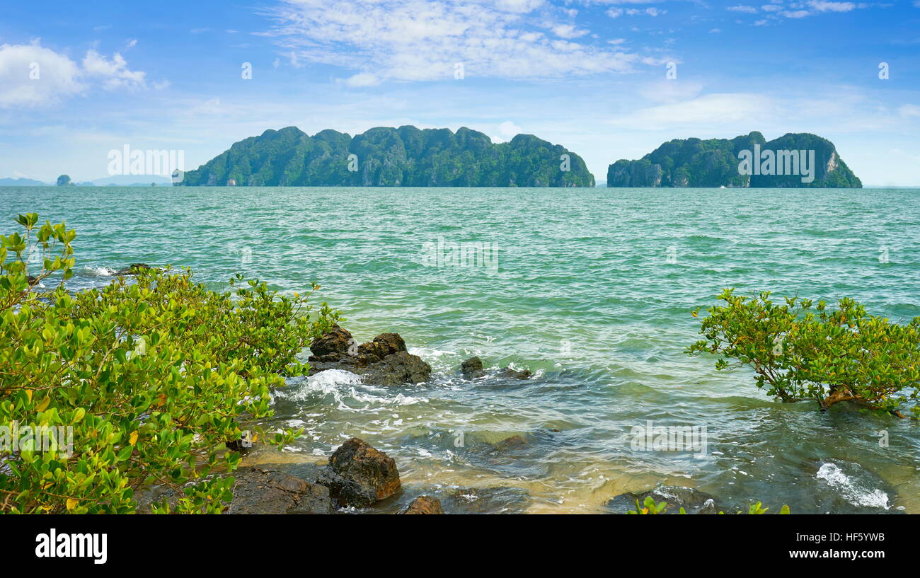 Ko Talabeng Isola, Provincia di Krabi, Thailandia Foto Stock
