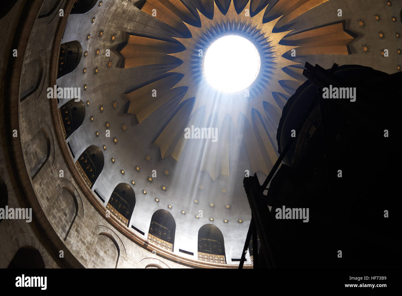 Maggio 05, 2016 La Chiesa del Santo Sepolcro di Gerusalemme, Israele Foto Stock