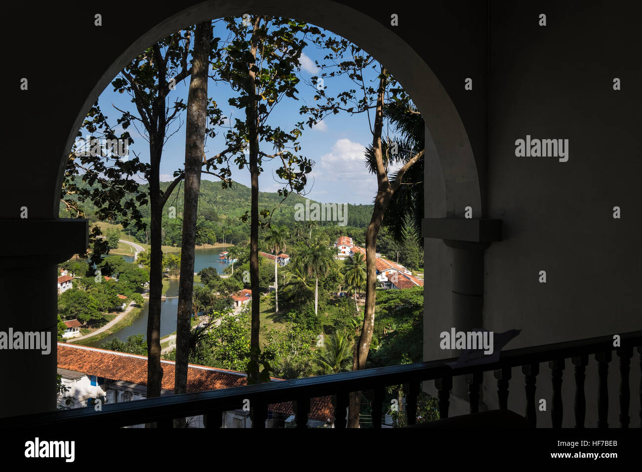 Hotel Moka a Las Terrazas, villagio ecologico, Cuba Foto Stock