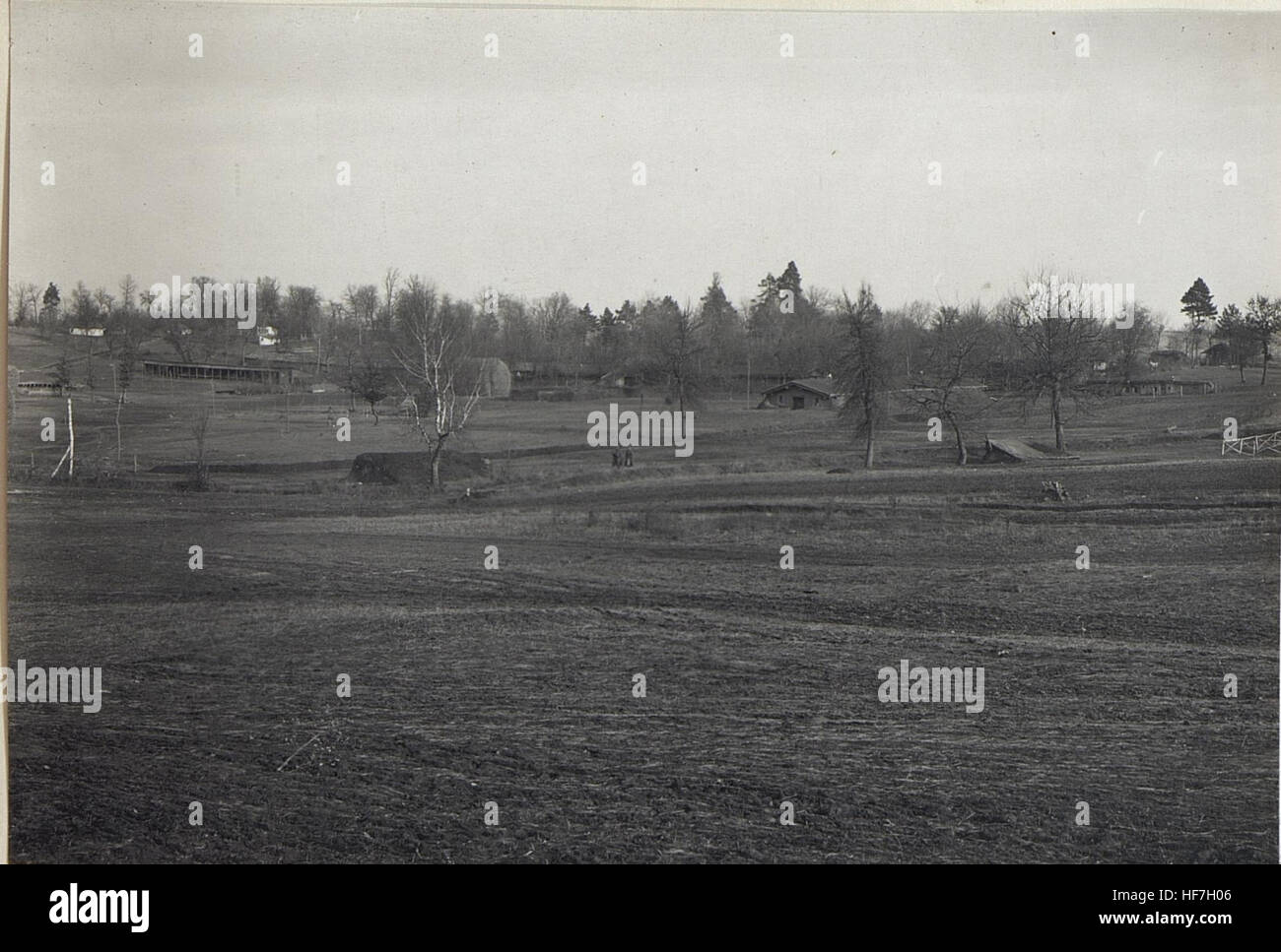 Questa mappa della prima guerra mondiale, catalogata in Europeana Collections, mostra i dati delle indagini militari utilizzate durante il conflitto. Si tratta di un documento importante della prima guerra mondiale, che rivela la portata e i dettagli della pianificazione in tempo di guerra. Foto Stock