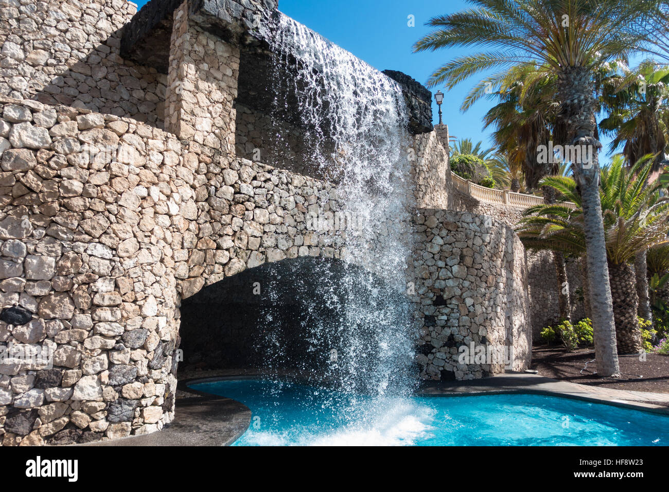 Spagna isole canarie Fuerteventura - Giugno 15, 2016: R2 Rio Calma Hotel & Spa & Conference Foto Stock