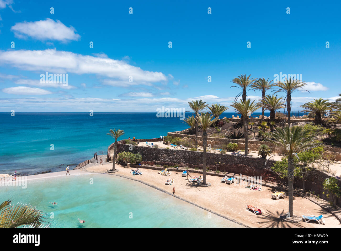 Spagna isole canarie Fuerteventura - Giugno 15, 2016: R2 Rio Calma Hotel & Spa & Conference Foto Stock
