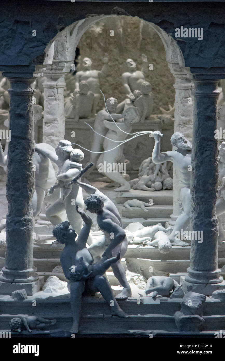 Statue Galleria Borghese, Roma, Italia Foto Stock