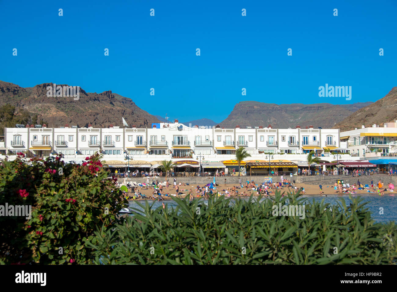 Puerto de Mogan a gran canaria, Spagna Foto Stock