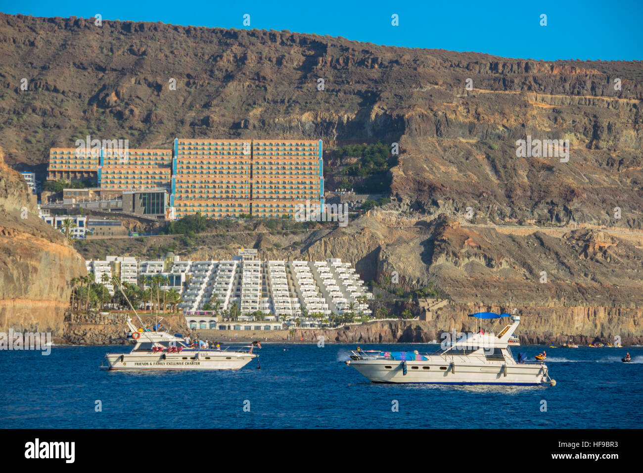 Puerto de Mogan a gran canaria, Spagna Foto Stock