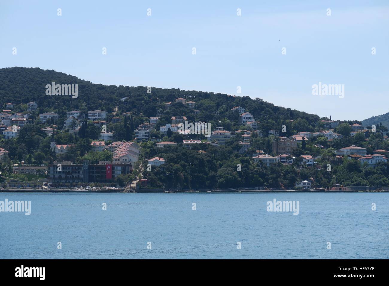 Isola Principe Buyukada nel Mar di Marmara, nei pressi di Istanbul, Turchia Foto Stock