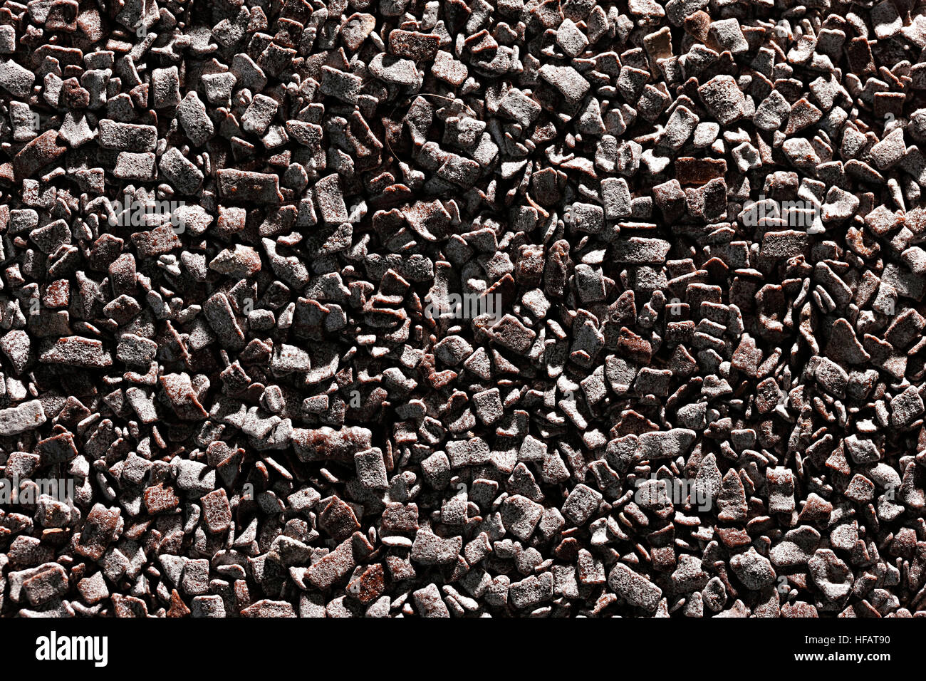 Il cioccolato scuro dello sfondo texture Foto Stock
