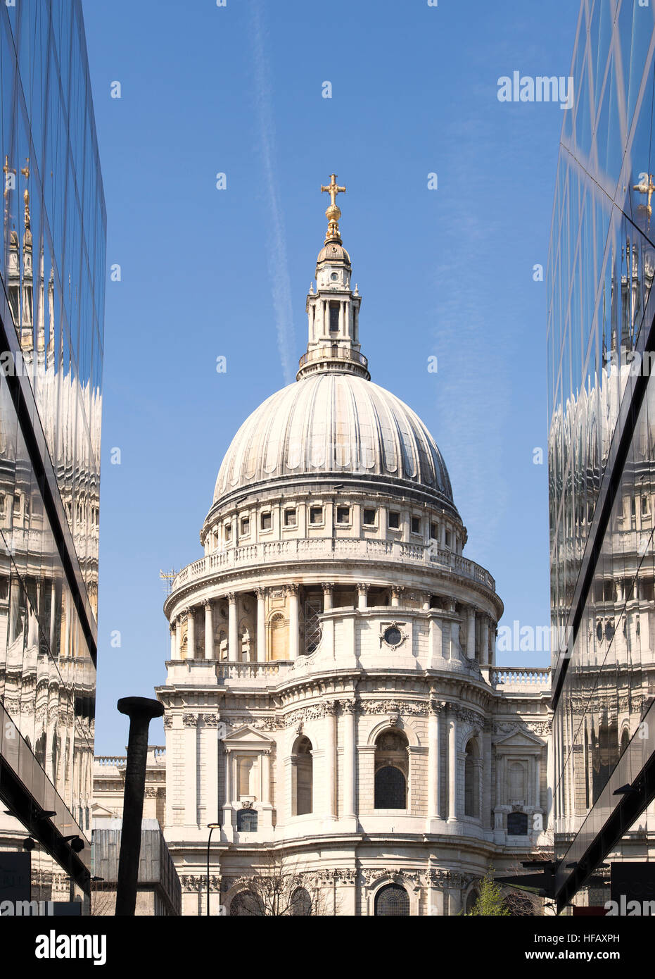 St Pauls Cathedral in London Inghilterra England Foto Stock