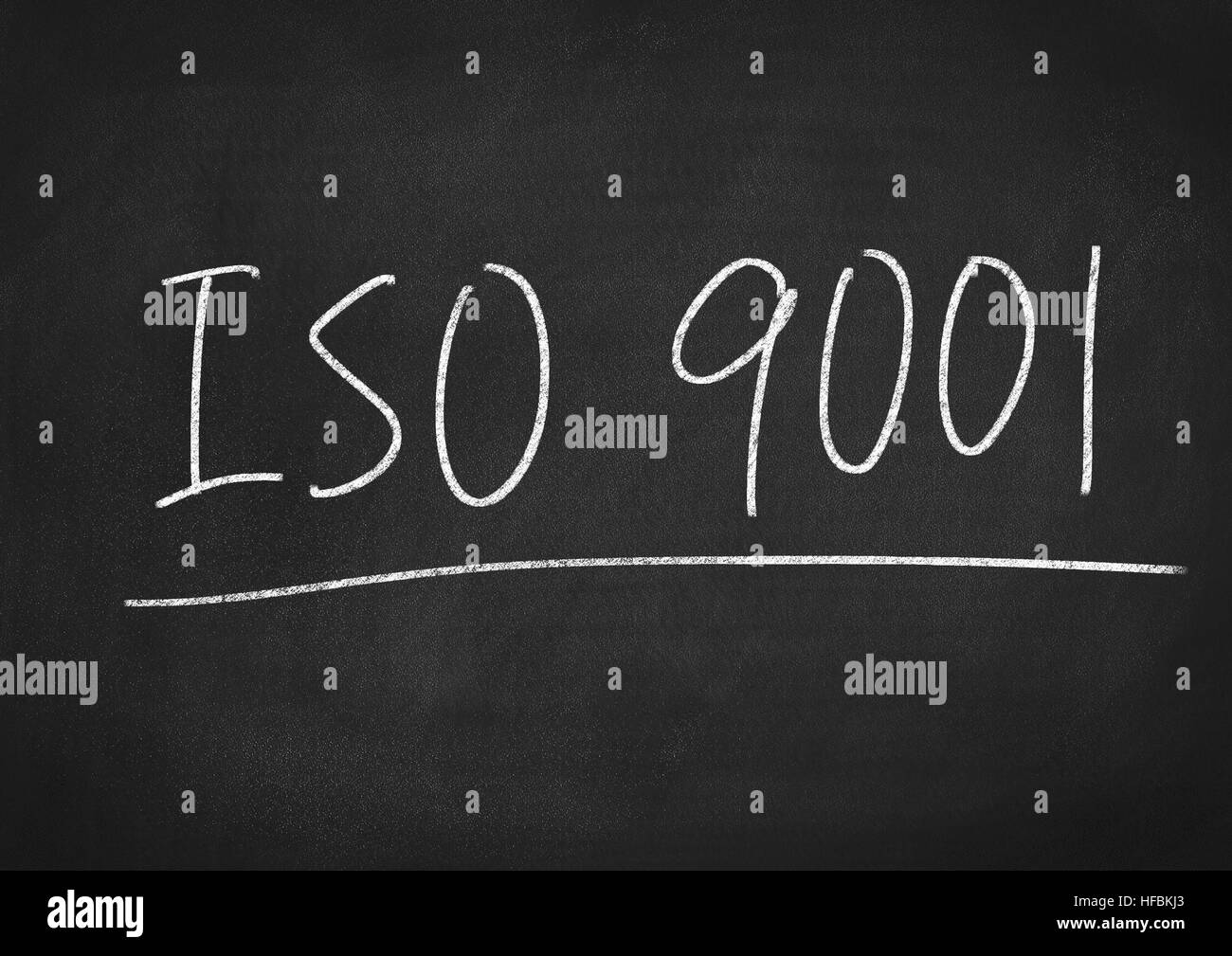 ISO 9001 Foto Stock