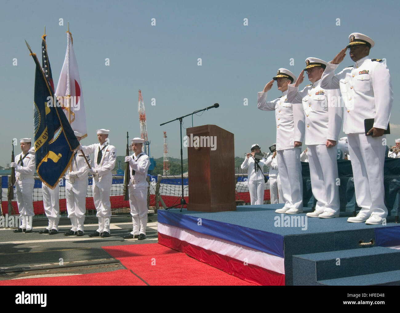 U s navy rear admiral james immagini e fotografie stock ad alta risoluzione  - Alamy