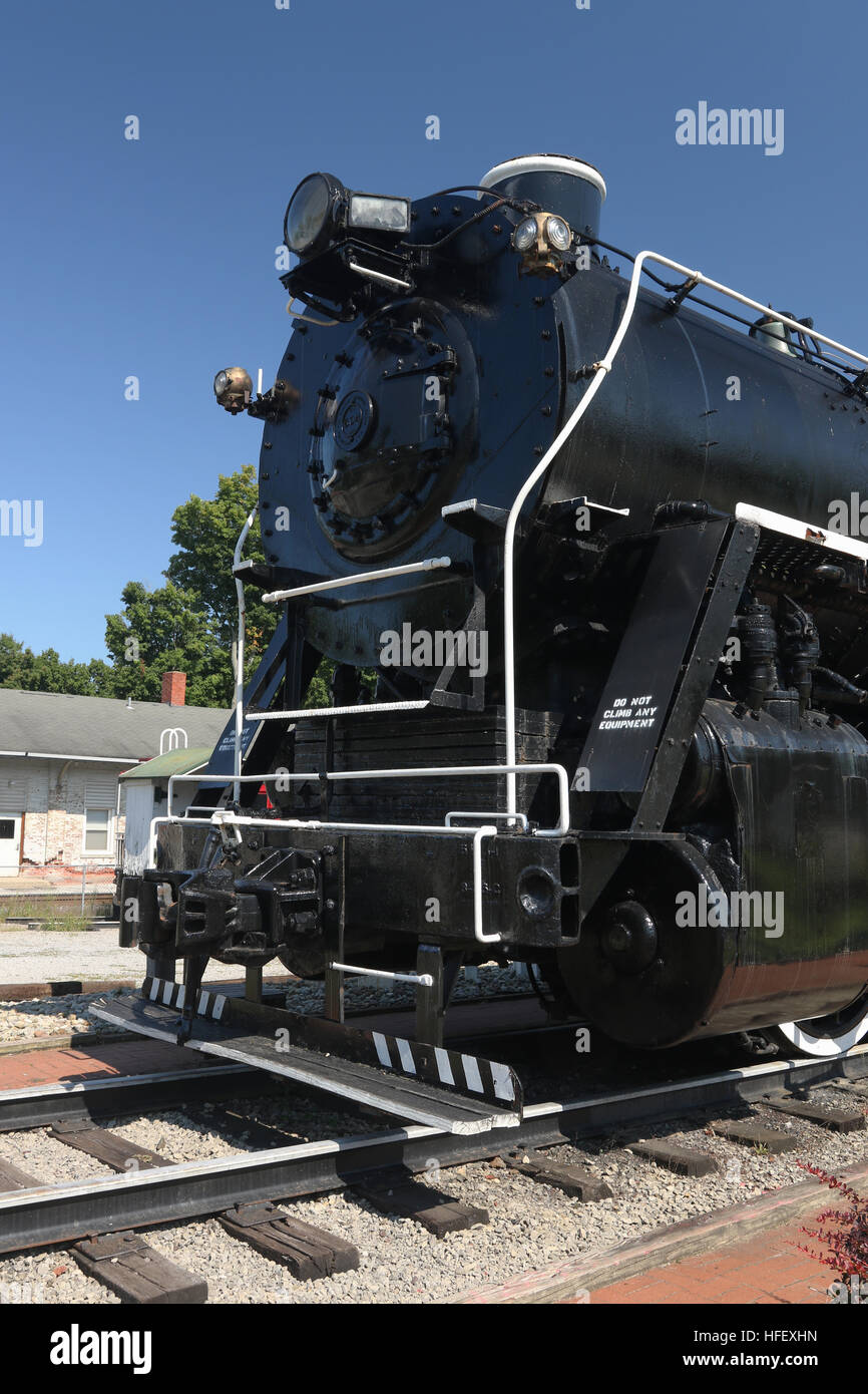 Deluth, Missabe & ferro gamma locomotore ferroviario. Il vapore 0-10-2 configurazione. Costruito nel 1936 da locomotiva Baldwin lavora in Eddystone, PA. Operato come n Foto Stock