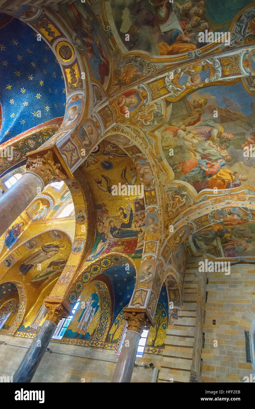 La Chiesa della Martorana, Palermo, Sicilia, Italia, Europa Foto Stock