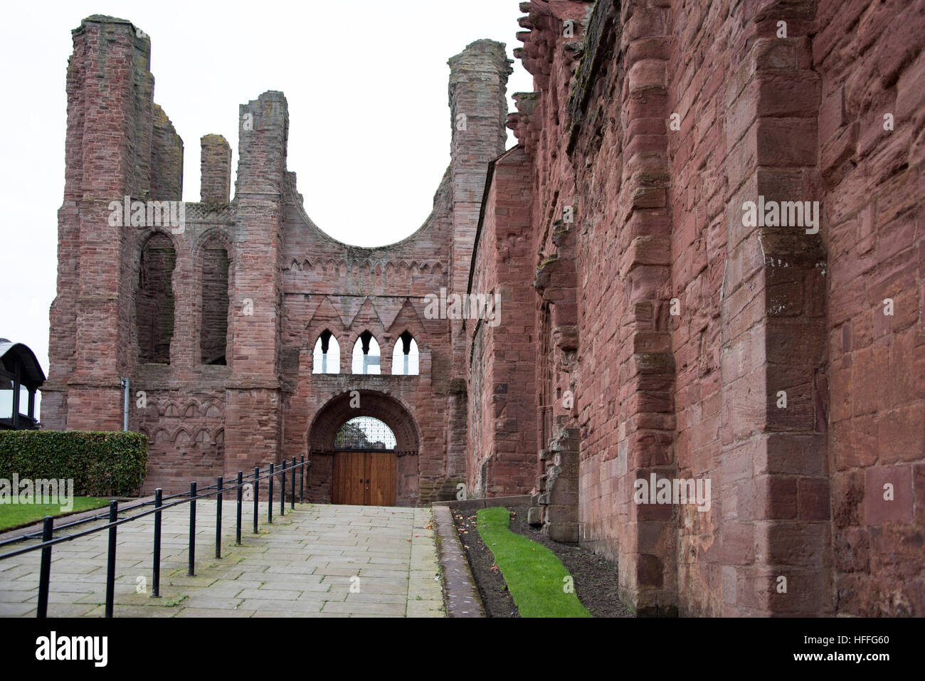 Arbroath Abbey, Scozia Foto Stock