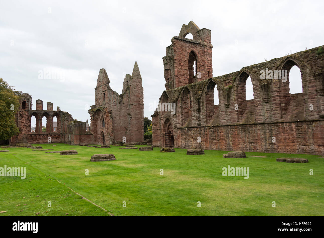 Arbroath Abbey - Scozia Foto Stock