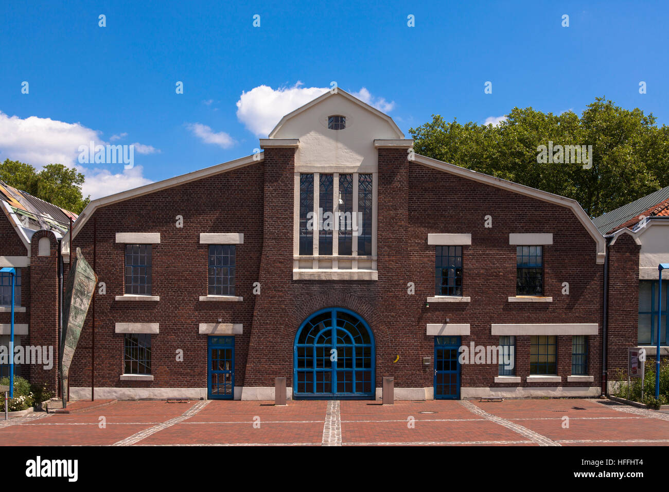 Germania, Herne, culturale e centro eventi Flottmann sale, le sale sono state costruite nel 1908 come un impianto di fabbricazione Foto Stock