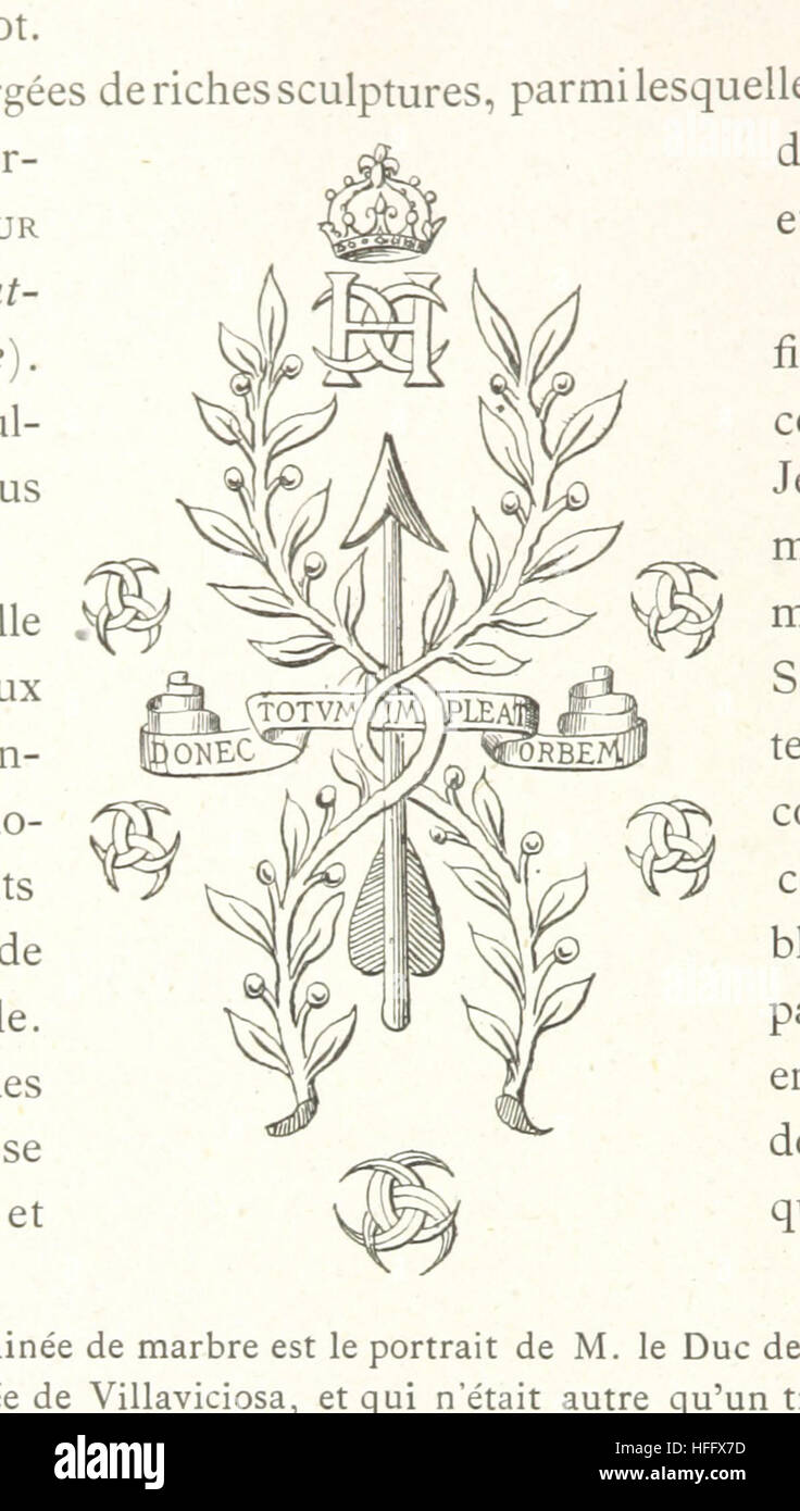 Storia e descrizione della Château d'Anet, dal XVI secolo ad oggi, con un'introduzione sulla città di Anet e uno studio su Diane de Poitiers. Foto Stock