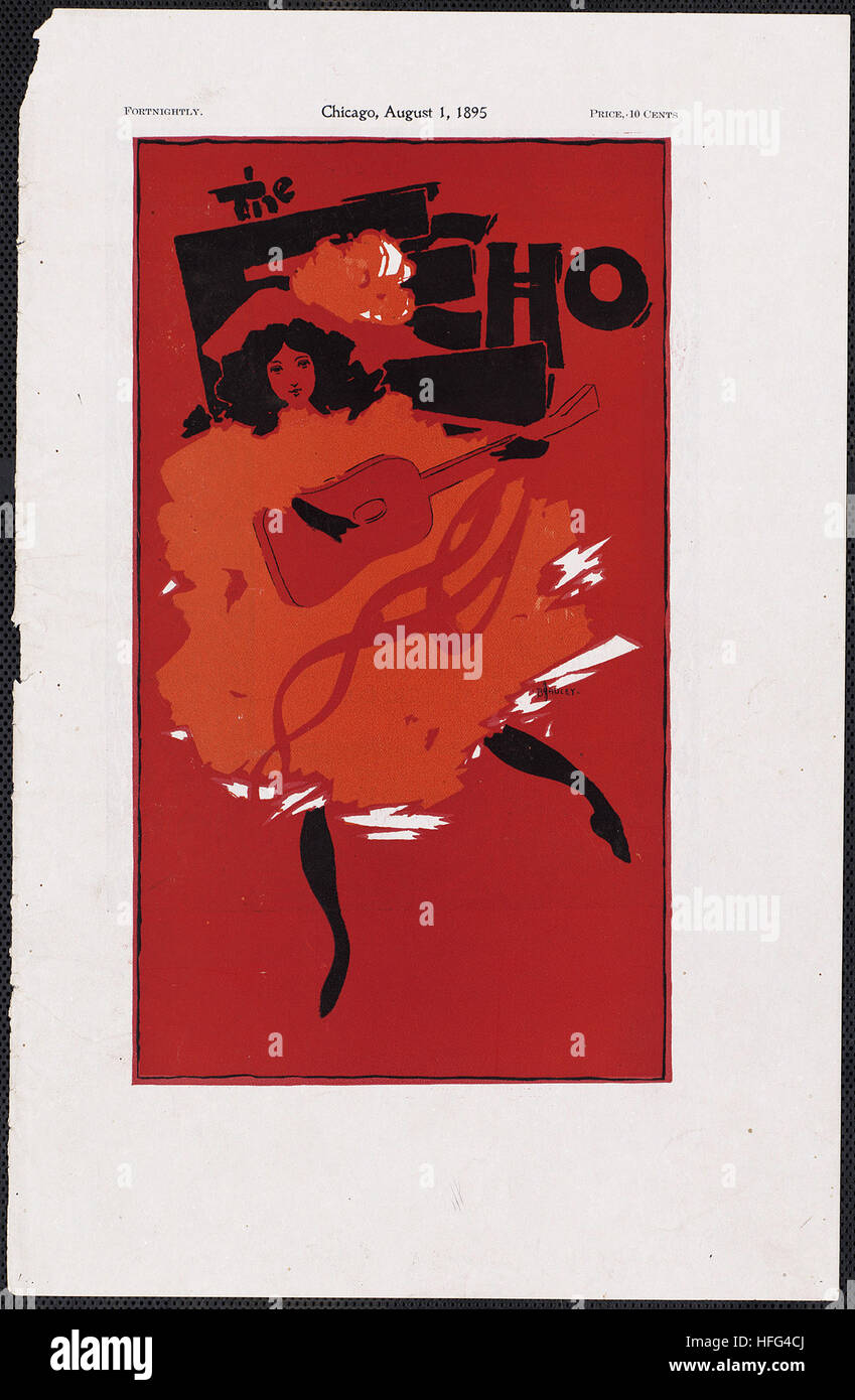L'eco, Chicago, 1 Agosto 1895 Foto Stock