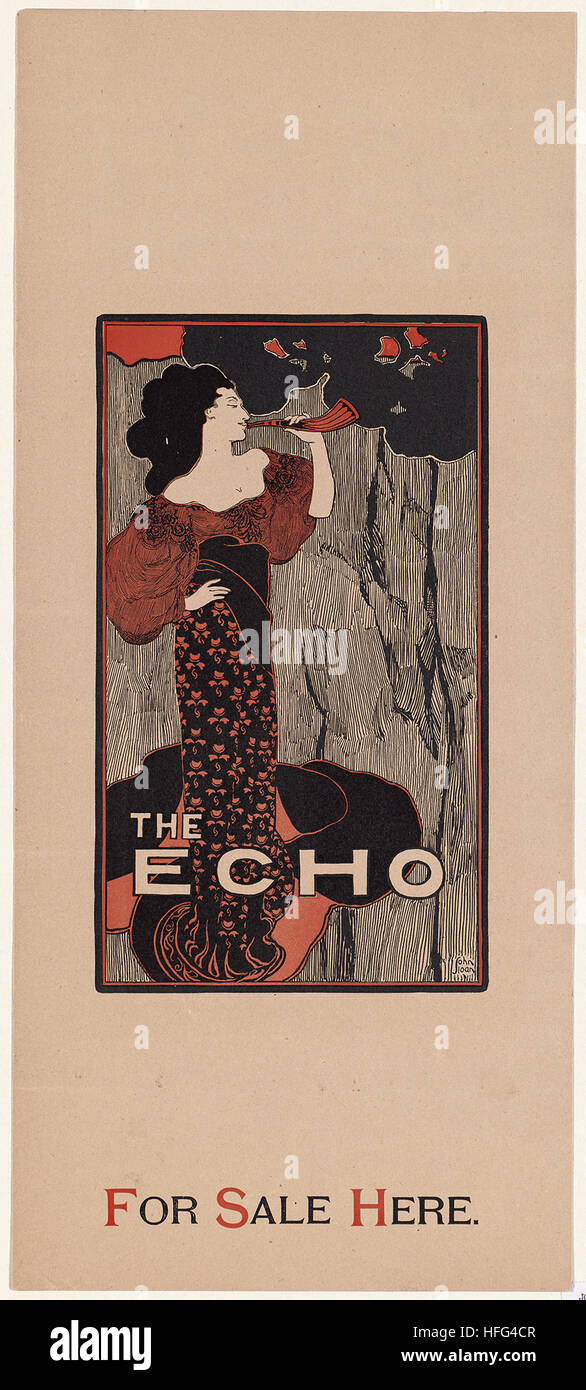 L'eco, in vendita qui Foto Stock