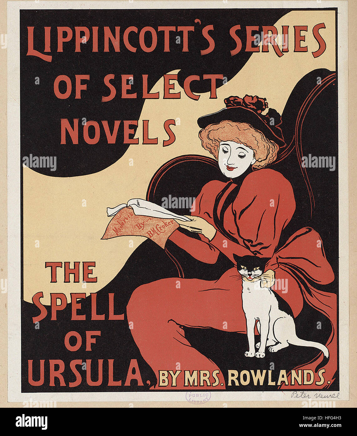 Lippincott la serie di romanzi di selezione. L'incantesimo di Ursula, dalla sig.ra Rowlands. Foto Stock