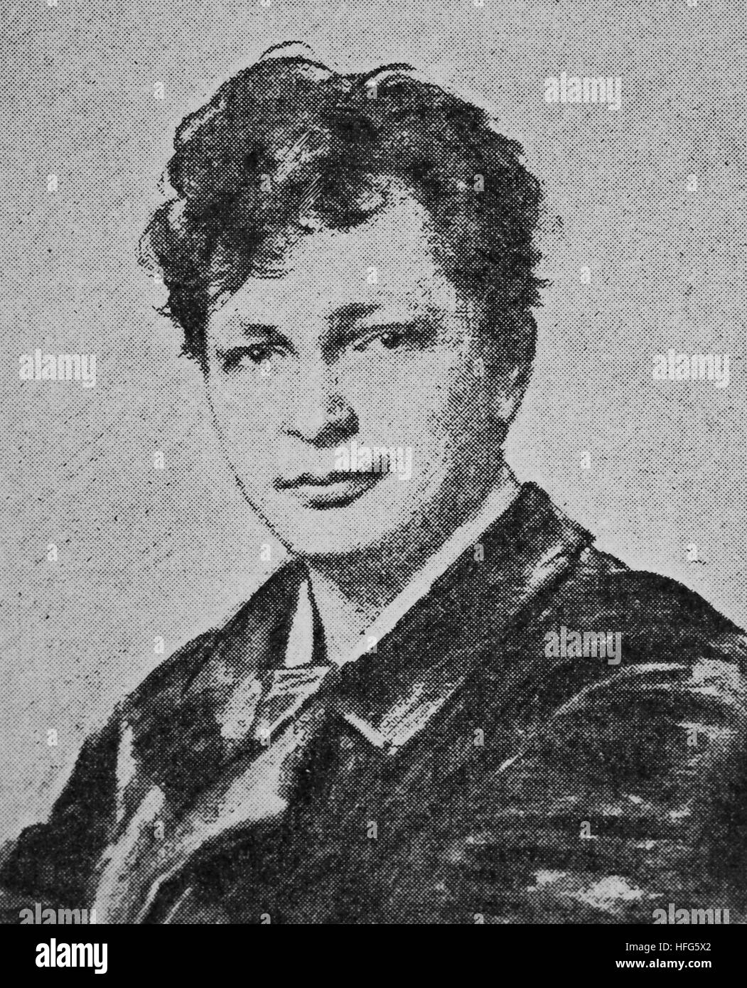 Karl Scheidemantel, 1859 - 1923, era un cantante baritono e successivamente un opera director., riproduzione foto dall'anno 1895, digitale migliorata Foto Stock