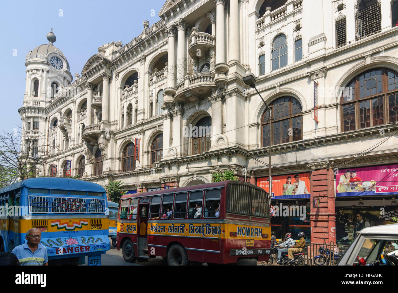 Kolkata (Calcutta, Kalkutta): Metropolitan Building, West Bengal, Westbengalen, India Foto Stock