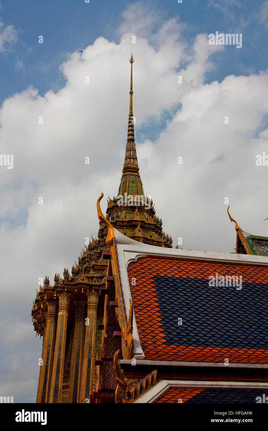 Il Grand Palace di Bangkok Foto Stock