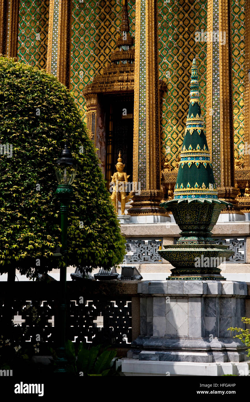 Il Grand Palace di Bangkok Foto Stock
