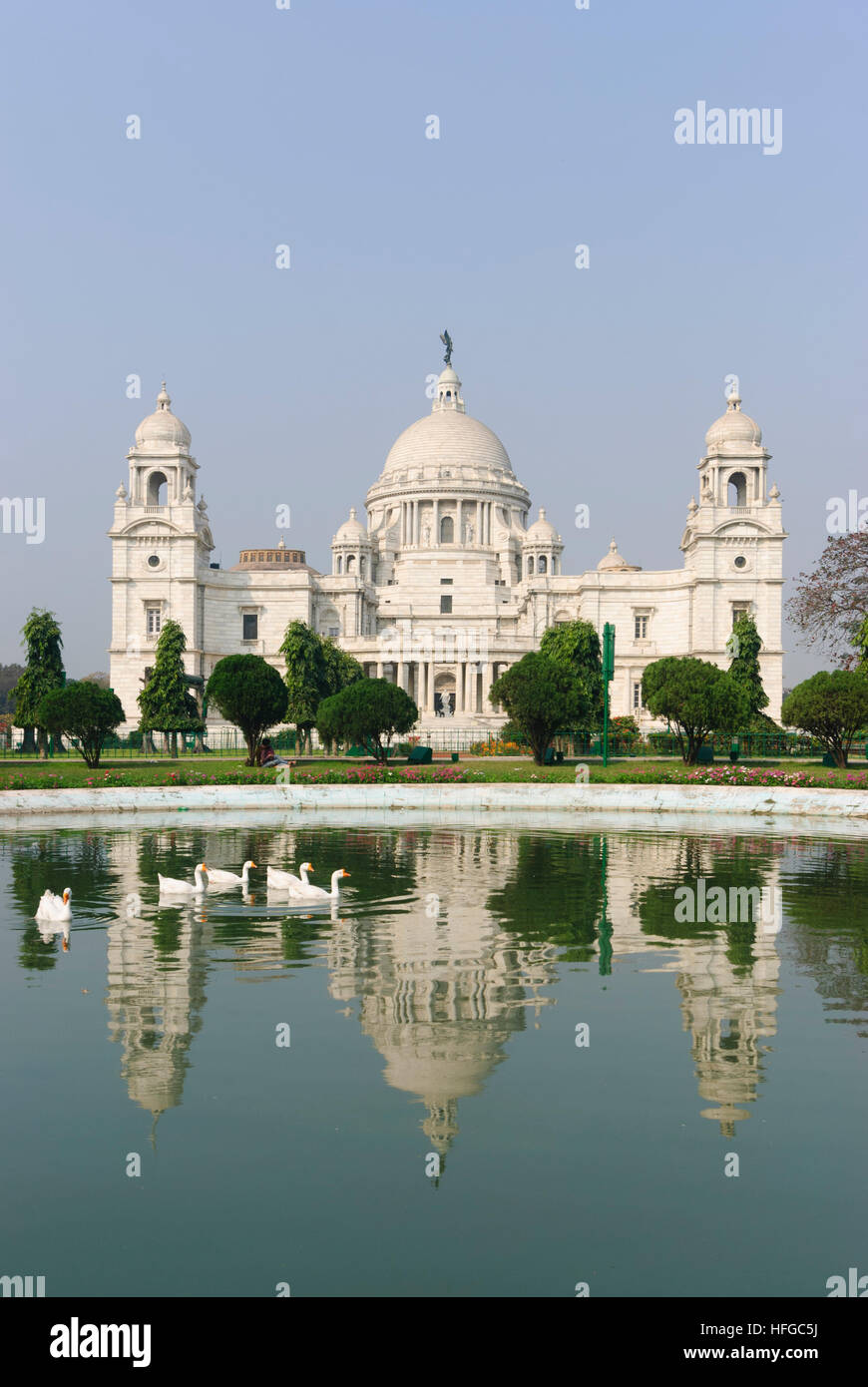 Kolkata (Calcutta, Kalkutta): Victoria Memorial, West Bengal, Westbengalen, India Foto Stock