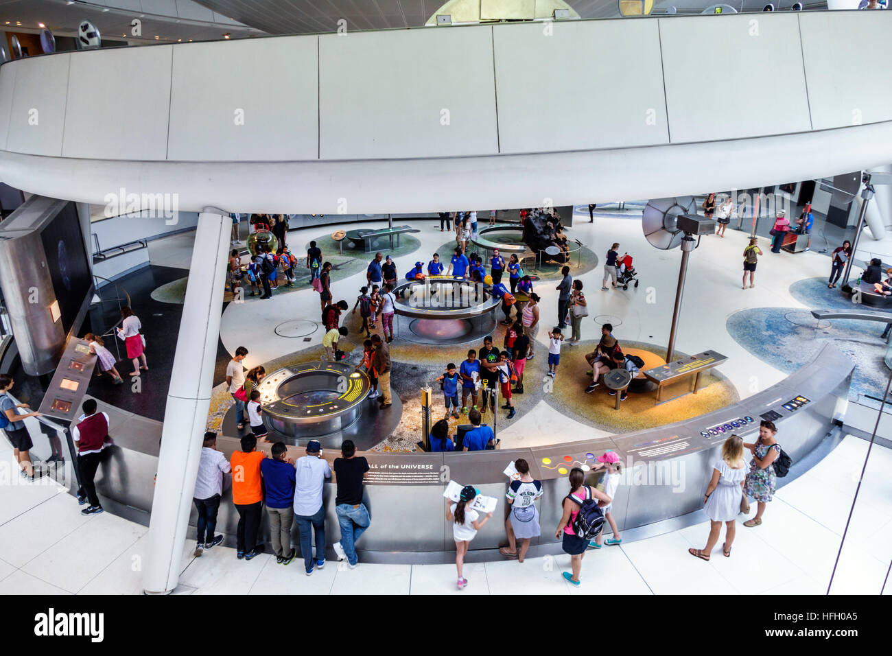 New York City, NY NYC, Manhattan, Upper West Side, American Museum of Natural History, Rose Center for Earth and Space, Hayden Sphere Planetarium, Cosmic Pat Foto Stock