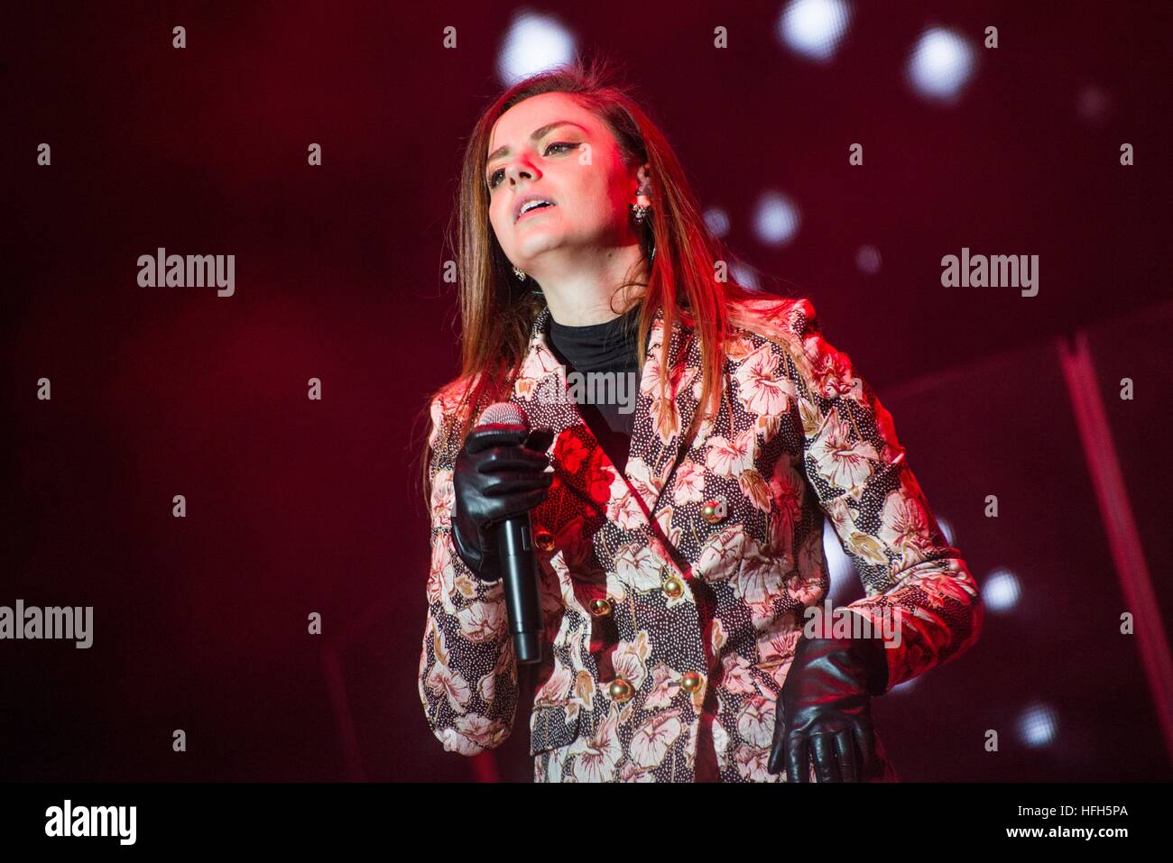 Concerto Vipra vivere una Bergamo Foto Stock