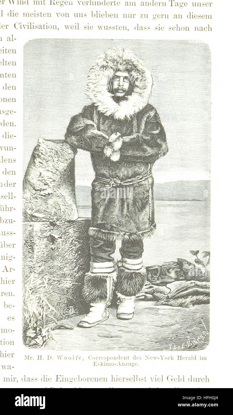 Immagine presa da pagina 163 di 'capitano Jacobsen's Reise an der Nordwestküste Amerikas 1881-1883 zum Zwecke ethnologischer Sammlungen und Erkundigungen, nebst Beschreibung persönlicher Erlebnisse ... bearbeitet von A. Woldt, etc' immagine presa da pagina 163 di 'capitano Jacobsen's Reise un Foto Stock