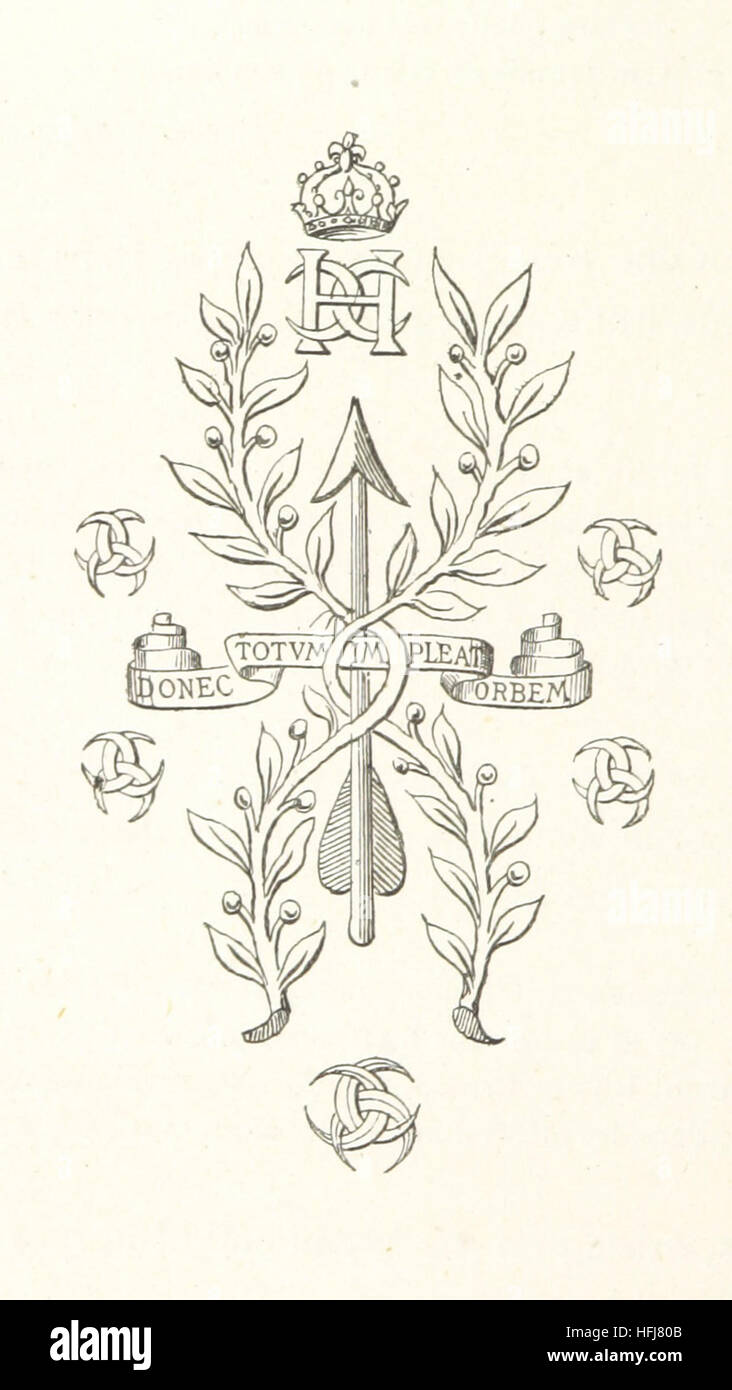 Pagina da "Histoire et description du Château d'Anet", una dettagliata storia e descrizione della Château d'Anet, un castello rinascimentale francese. Il lavoro esplora anche la città di Anet e presenta uno studio su Diane de Poitiers, una figura storica notevole. Foto Stock