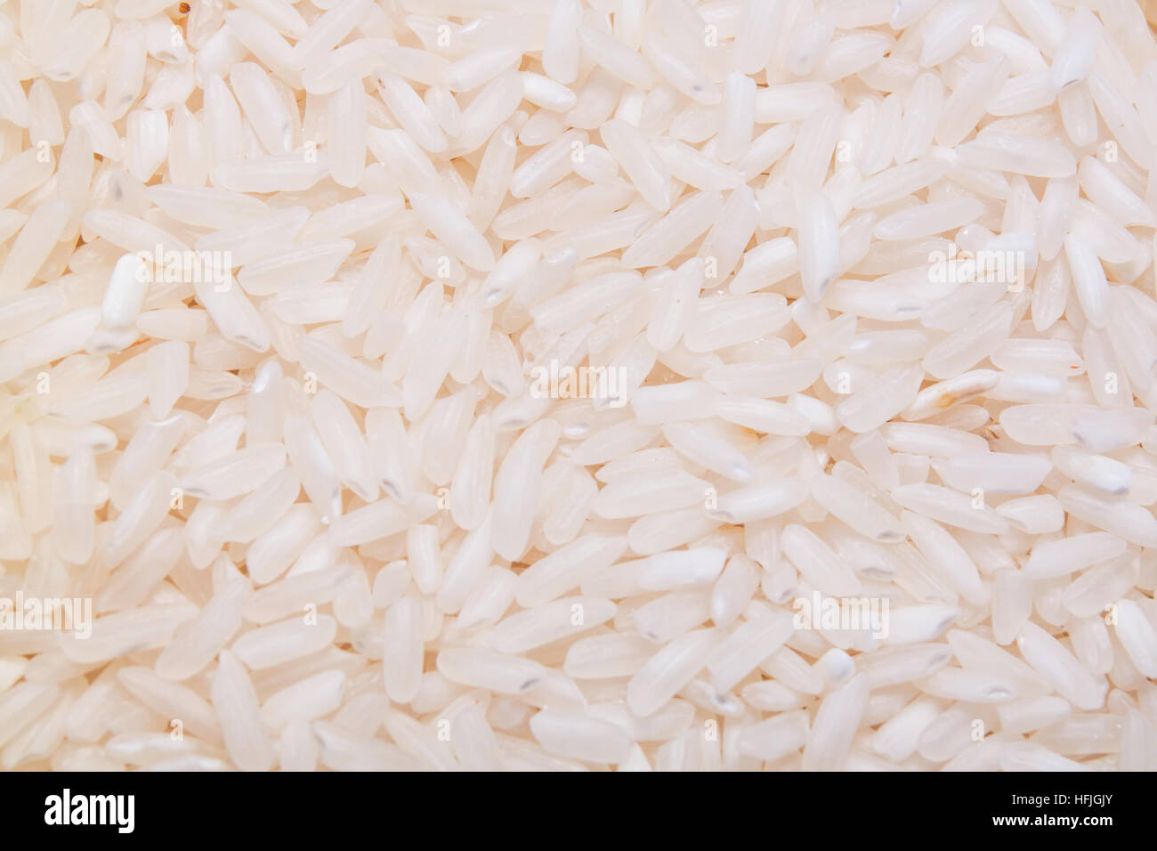 Riso in bianco sullo sfondo, tessitura Foto Stock