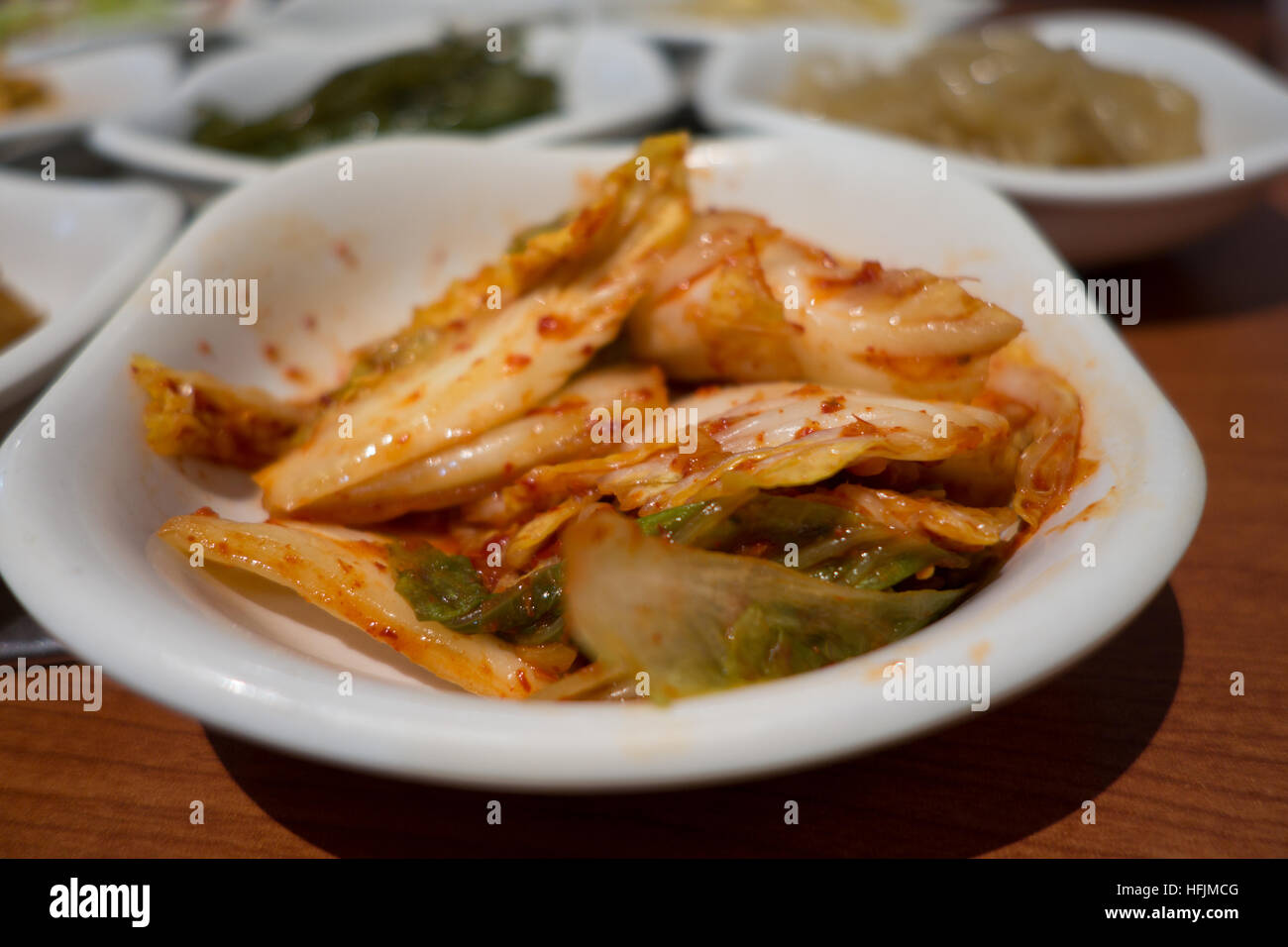 Kimchi, piatto coreano piccante di sottaceti Foto stock - Alamy