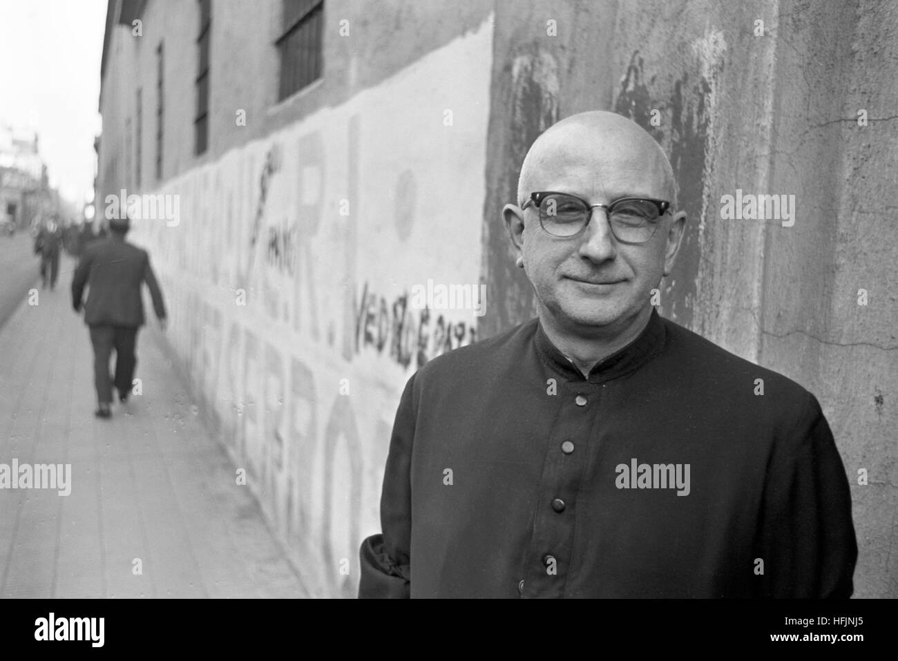 Il rev. Julio Meinvielle, che ha ispirato l'anti-semita di estrema destra di Argentina, Foto Stock