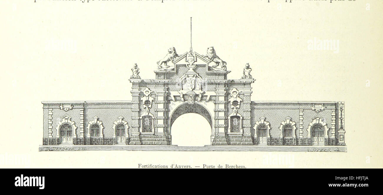 Immagine presa da pagina 226 di 'La Belgique illustrée, ses monumenti, ses paysages, ses oeuvres d'arte. Publiée sous la direction de M. E. van Bemmel. 500 incisioni ... par les premiers artistes, cartes, etc' immagine presa da pagina 226 di 'La Belgique illustrée, SES Foto Stock