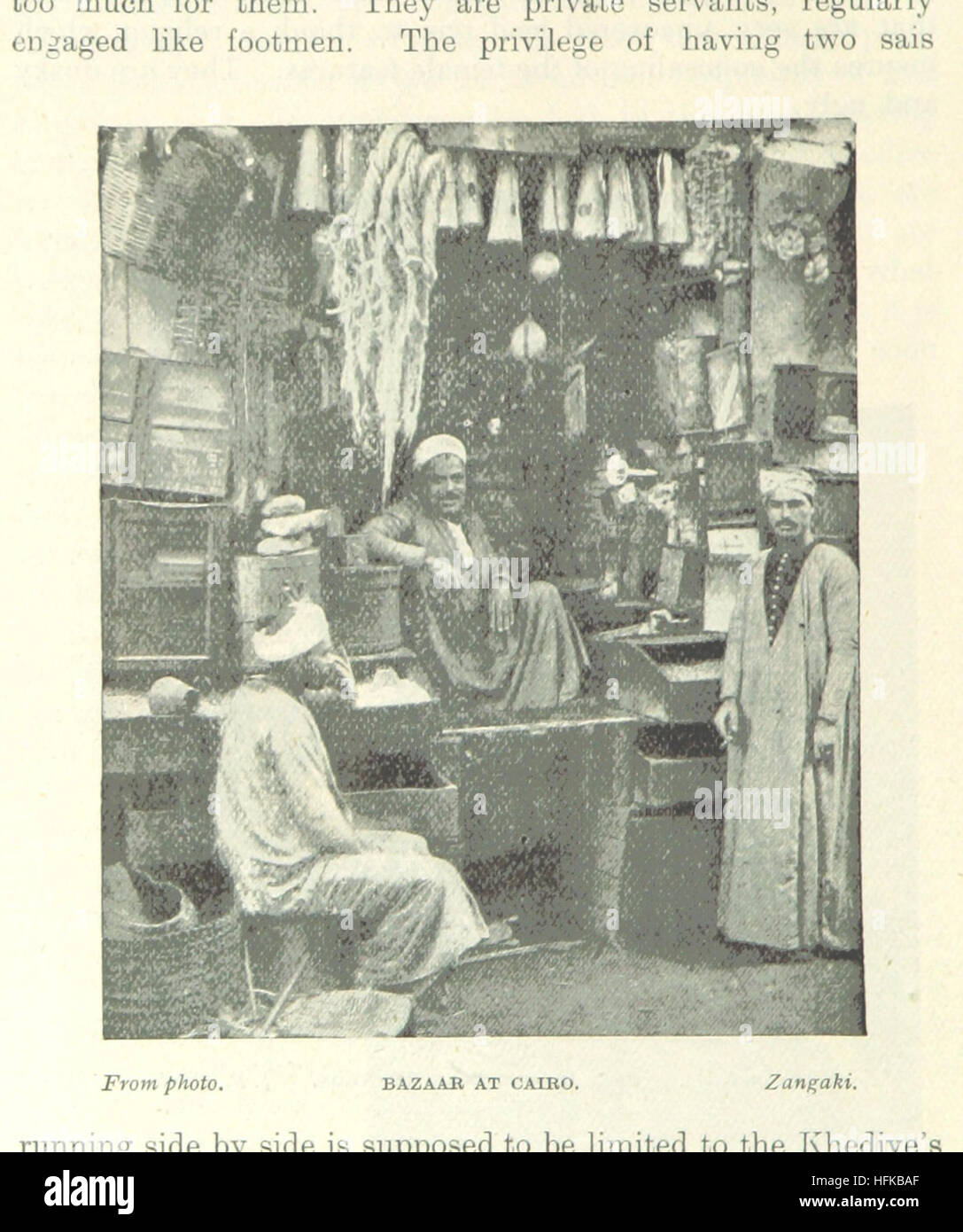 Immagine presa da pagina 118 di 'Cairo e Egitto ... Comprendente ... e account illustrato di un viaggio lungo il Nilo, da Sir G. Newnes, Bart. Terza edizione annuale, rivisto' immagine presa da pagina 118 di "Il Cairo e in Egitto Foto Stock