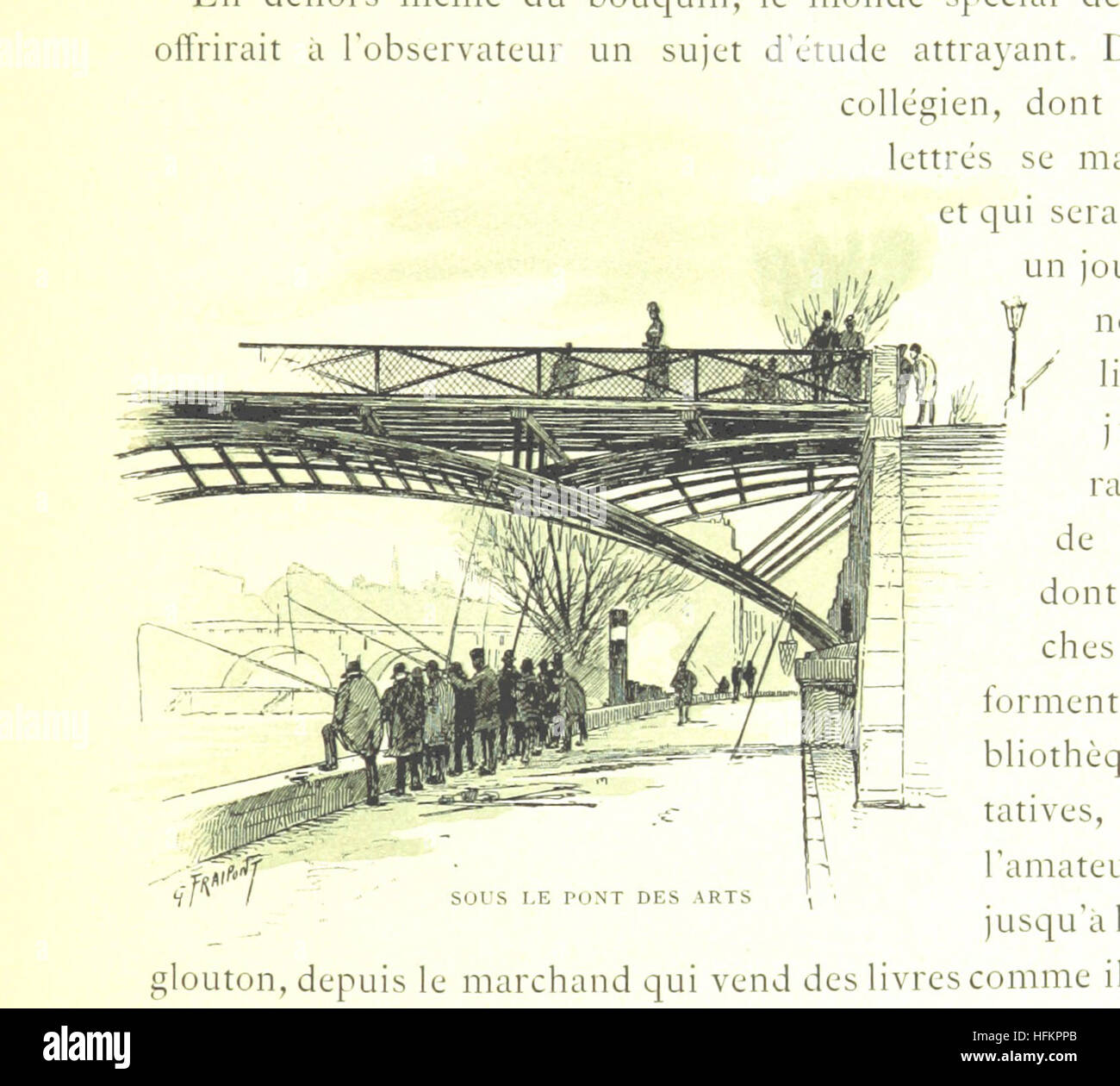 Immagine presa da pagina 265 di 'La Seine à travers Paris. Illustrée de ... dessins ... et de ... composizioni en couleurs par G. Fraipont' immagine presa da pagina 265 di 'La Seine à travers Foto Stock