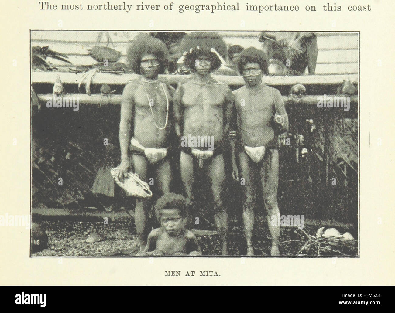Immagine presa da pagina 31 del "British Nuova Guinea: Paese e gente ... Con la mappa e le illustrazioni' immagine presa da pagina 31 del "British Nuova Guinea paese Foto Stock