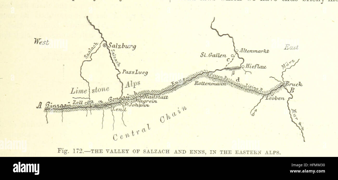 Immagine presa da pagina 373 di "la nostra terra e la sua storia: un famoso trattato sulla geografia fisica. A cura di R. Brown. Con ... le piastre colorate e mappe, etc' immagine presa da pagina 373 di "la nostra terra e la sua Foto Stock