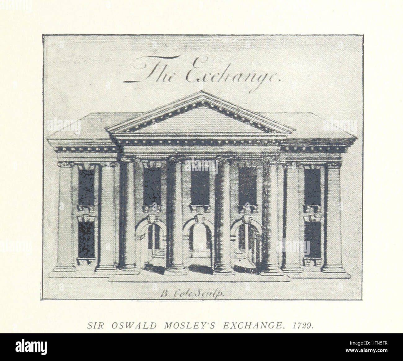 Immagine presa da pagina 45 di 'mercantile Manchester, passato e presente ... Con illustrazioni ...' immagine presa da pagina 45 di 'mercantile Manchester, passato e Foto Stock